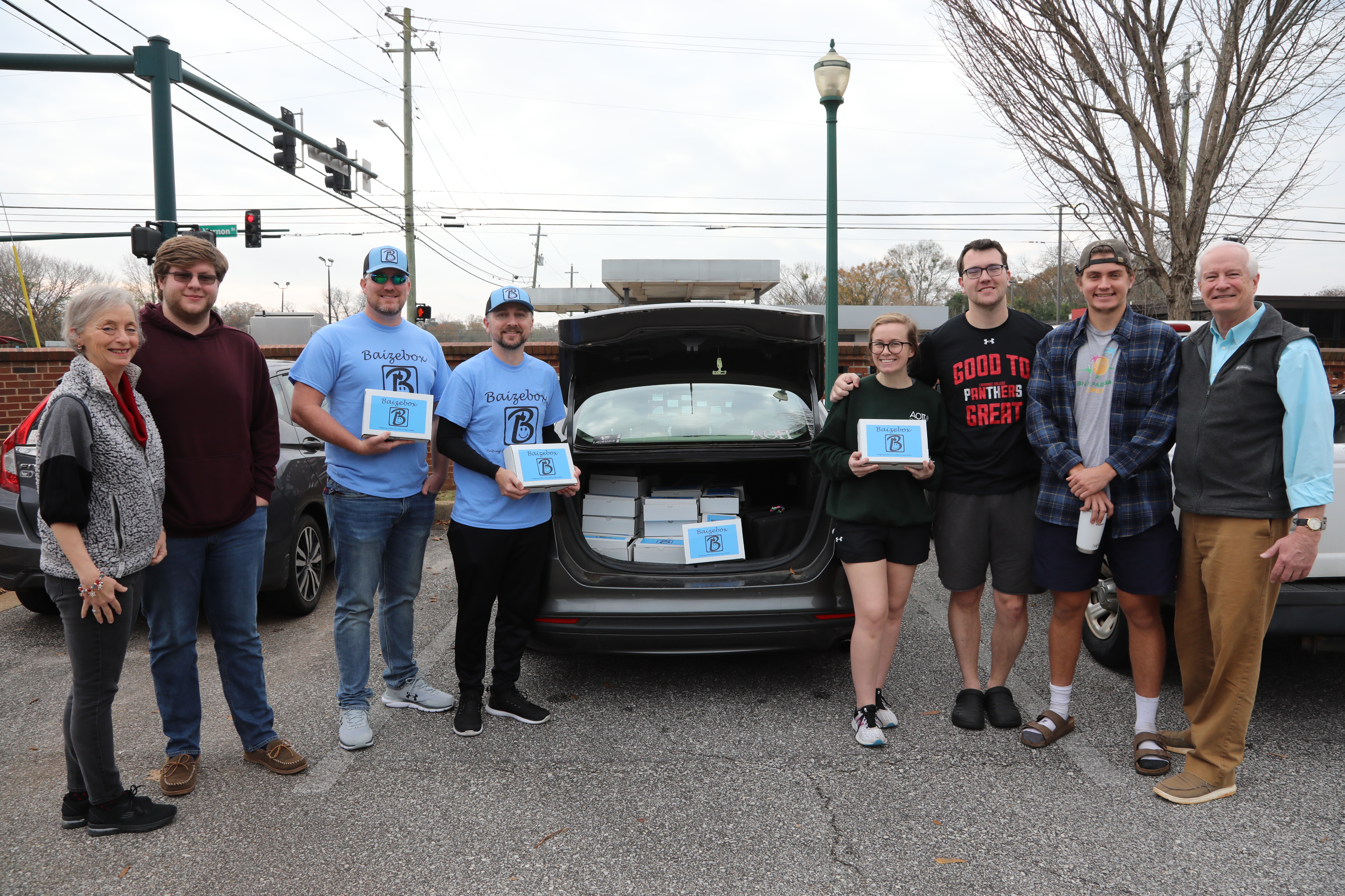 Servant Scholars with care packages